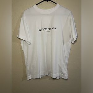 Givenchy logo Tshirt white